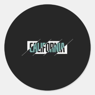 Californië Ronde Sticker