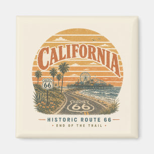 Californië Route 66 Santa Monica Magneet