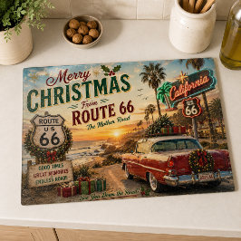Californië Route 66 Vakantiekeuken Decor Snijplank