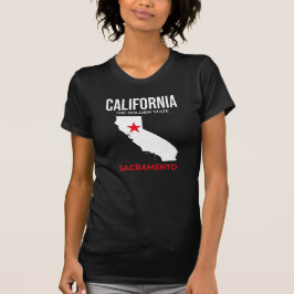 Californië, Sacramento – The Golden State, VS T-shirt