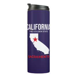 Californië, Sacramento – The Golden State, VS Thermosbeker