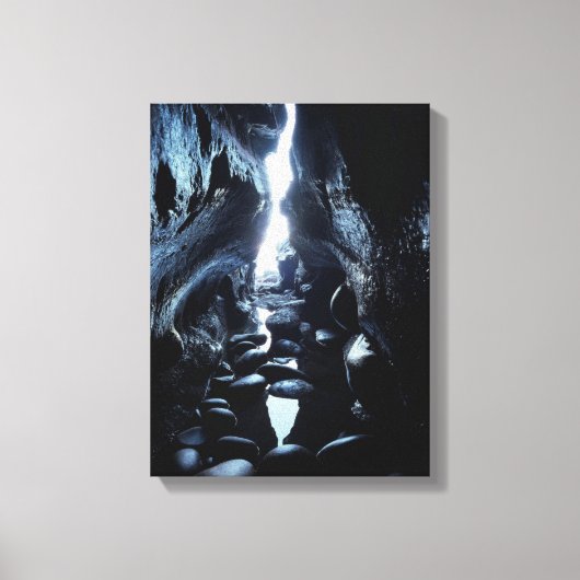 Californië, San Diego, La Jolla, La Jolla Caves Canvas Afdruk (Voorkant)