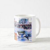 Californië - San Diego - mozaïek - VS - Koffiemok (Voorkant rechts)