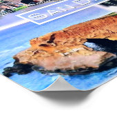 Californië - San Diego - mozaïek - VS - Poster (Hoek)