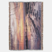 Californië, San Diego, Sunset Cliffs, Sunset 1 Deken (Voorkant Verticaal)