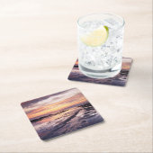 Californië, San Diego, Sunset Cliffs, Sunset 1 Kartonnen Onderzetters (Insitu)