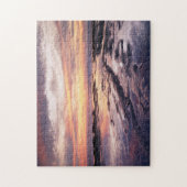 Californië, San Diego, Sunset Cliffs, Sunset 1 Legpuzzel (Verticaal)