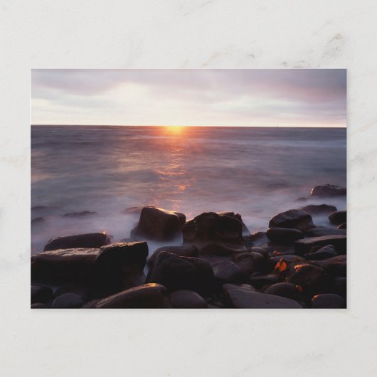 Californië, San Diego, Sunset Cliffs, Sunset 2 Briefkaart (Voorkant)