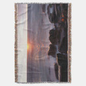 Californië, San Diego, Sunset Cliffs, Sunset 2 Deken (Voorkant Verticaal)