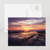 Californië, San Diego, Sunset Cliffs, Sunset 3 Briefkaart (Voorkant / Achterkant)