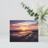 Californië, San Diego, Sunset Cliffs, Sunset 3 Briefkaart (Staand voorkant)