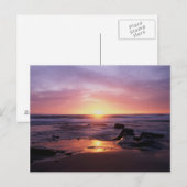 Californië, San Diego, Sunset Cliffs, Sunset 4 Briefkaart (Voorkant / Achterkant)