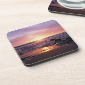 Californië, San Diego, Sunset Cliffs, Sunset 4 Drankjes Onderzetter (Linkerzijde)