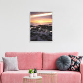 Californië, San Diego, Sunset Cliffs, Sunset 6 Canvas Afdruk (Insitu (Woonkamer))