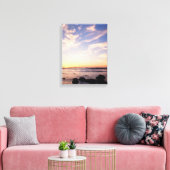 Californië, San Diego, Sunset Cliffs, Sunset 7 Canvas Afdruk (Insitu (Woonkamer))