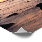 Californië, San Diego, Sunset Cliffs, Sunset 7 Poster (Hoek)