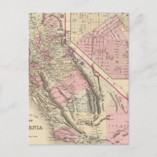Californië, San Francisco Briefkaart (Voorkant)