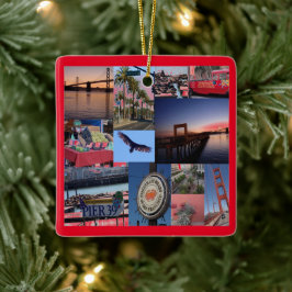 Californië - San Francisco Keramisch Ornament