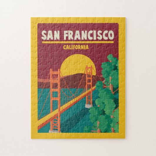 Californië | San Francisco Legpuzzel (Verticaal)