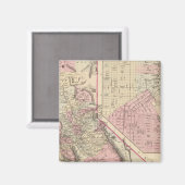 Californië, San Francisco Magneet (Voorkant / Achterkant)