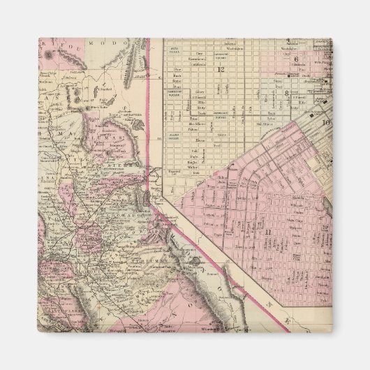 Californië, San Francisco Magneet (Voorkant)