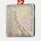 Californië, San Francisco Metalen Ornament (Links)