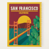 Californië | San Francisco Planner (Achterkant)