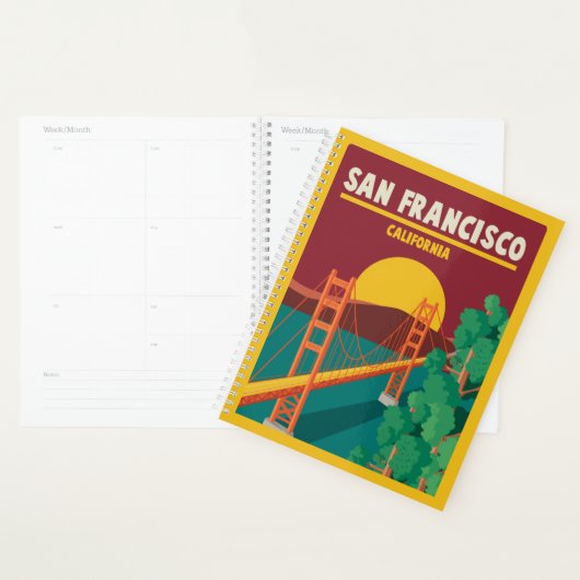 Californië | San Francisco Planner (Display)
