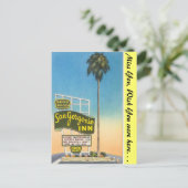 Californië, San Gorgonio Inn Briefkaart (Staand voorkant)