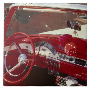 Californië: Santa Ynez-vallei, Solvang, 1957 Tegeltje