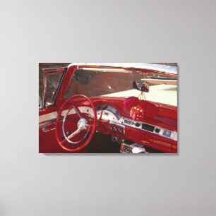 Californië:  Santa Ynez Valley, Solvang, 1957 Canvas Afdruk