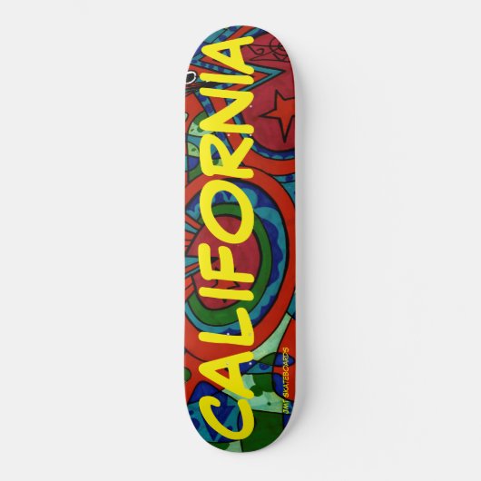 CALIFORNIË /SCRIBZ /JMT SKATEBOARDS (Voorkant)