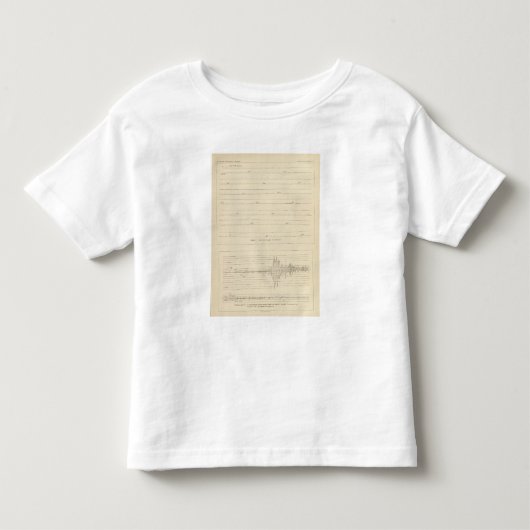 Californië Seismogrammen 4 Kinder Shirts (Voorkant)