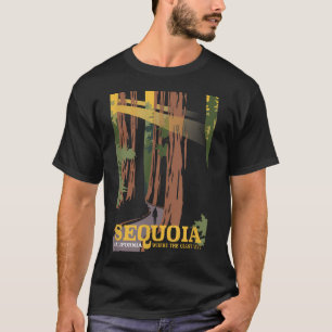Californië Sequoia Bomen Nationaal T-shirt