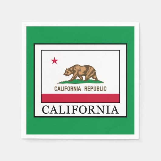 Californië Servetten (Voorkant)