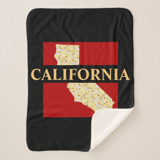 Californië Sherpa Deken (Voorkant)