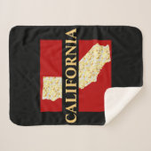 Californië Sherpa Deken (Voorkant (horizontaal))