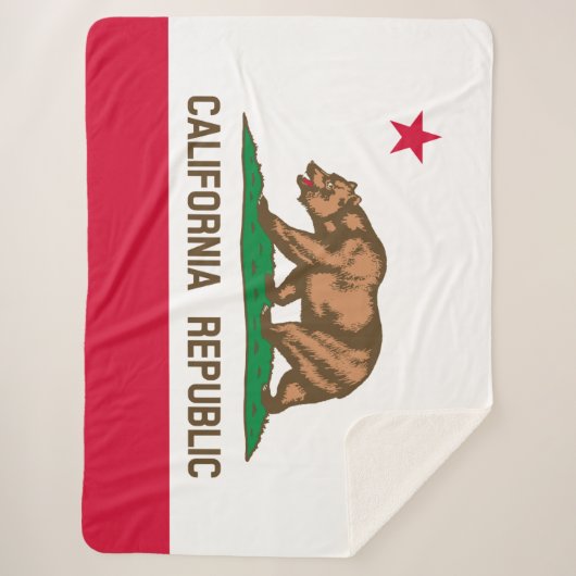 Californië Sherpa Deken (Voorkant)
