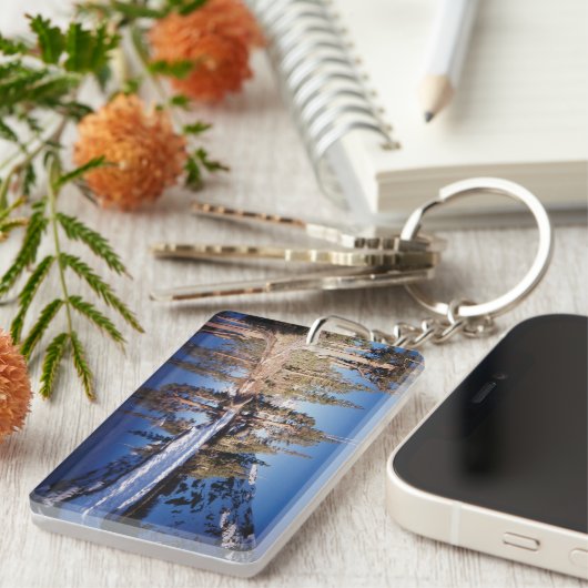 Californië, Sierra Nevada bergen 2 Sleutelhanger (Voorkant Rechts)