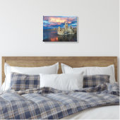 Californië, Sierra Nevada-gebergte Canvas Afdruk (Insitu (Slaapkamer))