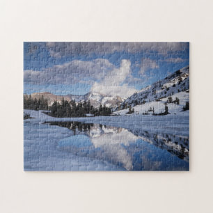 Californië, Sierra Nevada-gebergte, Dana Peak Legpuzzel