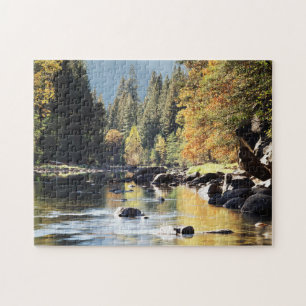 Californië, Sierra Nevada-gebergte, Yosemite 7 Legpuzzel