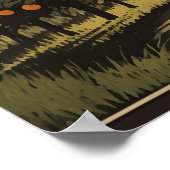 Californië Sinaasappel Groves - Old Hollywood - Re Poster (Hoek)