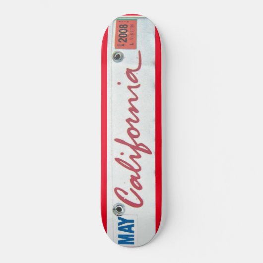CALIFORNIË Skateboard (Voorkant)