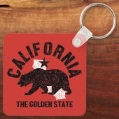  Californië Sleutelhanger (Achterkant)