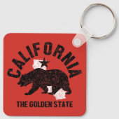  Californië Sleutelhanger (Achterkant)