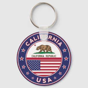 Californië Sleutelhanger