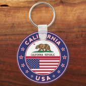 Californië Sleutelhanger (Achterkant)