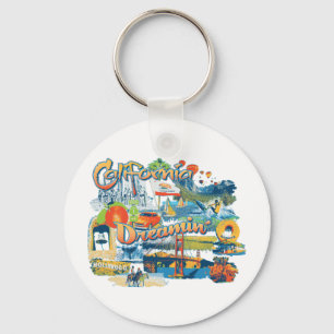 Californië Sleutelhanger