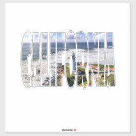 Californië staat sticker